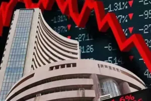 चौतरफा बिकवाली से लाल निशान पर बंद हुआ शेयर बाजार, सेंसेक्स-निफ्टी गिरावट के साथ बंद