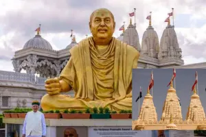 ऑस्ट्रेलिया के मेलबर्न में हिंदू विरोधी घटना,  श्री स्वामीनारायण मंदिर की दीवारों पर लाल रंग से लिखी गईं नस्लवादी बातें 