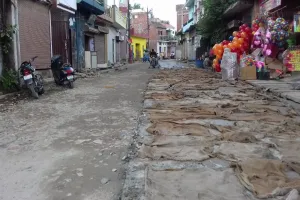 लखीमपुर खीरी: सावन मेला के सिर्फ तीन दिन बाकी...नहीं हटे कंकड़-पत्थर