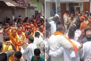 Bareilly: पुलिस की आई जान में जान...जब जोगी नवादा में शिव भक्तों से गले मिले 'भाईजान'