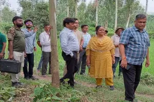 पीलीभीत: बाघिन के ताबड़तोड़ हमलों के बाद पीलीभीत पहुंचीं पीसीसीएफ वाइल्ड लाइफ