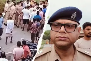 बदमाशों ने व्यापारी की चाकू से गोदकर की हत्या, पत्नी को मारी गोली