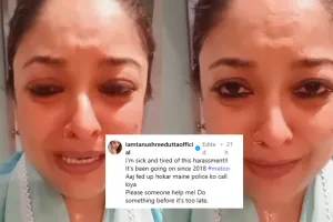 आखिर इतना फूट-फूट कर रोईं तनुश्री: सोशल मीडिया पर खोला अपने परिवार का सच, बताया अपने काम पर फोकस नहीं कर पा रही एक्ट्रेस  