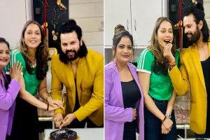 मुंबई: एक्टर मुकेश जे भारती के जन्मदिन को एक्ट्रेस ईशा कोपिकर ने बनाया खास