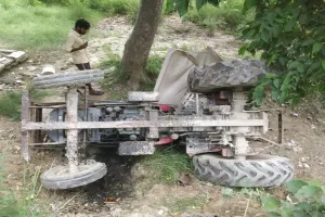 रामपुर: रोरा कला और टांडा बाजपुर मार्ग पर सड़क हादसों में चार घायल