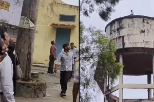 बरेली : तीमारदार टैंक पर चढ़ा, बाइक चोरी होने पर हाई बोल्टेज ड्रामा