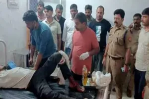 लूट के आरोपी 50 हजार के इनामी से पुलिस की मुठभेड़, पैर में लगी गोली