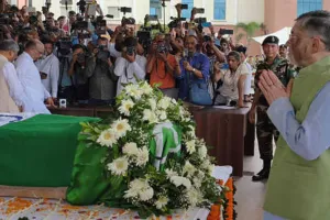 Ramdas Soren: राज्यपाल गंगवार ने मंत्री रामदास सोरेन को दी भावभीनी श्रद्धांजलि