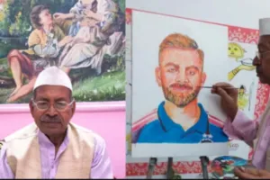 शब्द रंग : 81 साल में भी कैनवास के कुशल चितेरे 