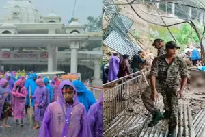 बारिश से जम्मू में तबाही: वैष्णो देवी मार्ग पर भूस्खलन में 32 लोगों की मौत, नौ तीर्थयात्री भी शामिल, यातायात निलंबित