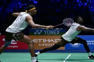 विश्व बैडमिंटन चैंपियनशिप : सात्विक-चिराग ने कांस्य पदक के साथ अभियान का किया समापन