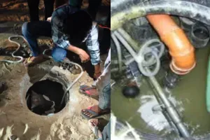 सीवर टैंक में गिरने से दो श्रमिकों की मौत, आरोपी ठेकेदार गिरफ्तार 