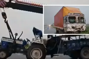 बुलंदशहर में भीषण सड़क दुर्घटना, ट्रैक्टर-ट्रॉली और कैंटर की भिड़ंत में 8 की मौत, 43 घायल