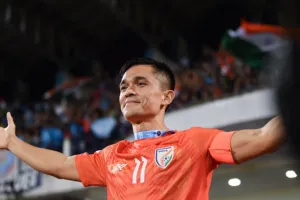 2 अगस्तः प्रसिद्ध भारतीय फुटबॉल खिलाड़ी सुनील छेत्री का हुआ जन्म