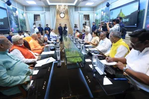 UP Monsoon Session: सर्वदलीय बैठक में विधानसभा अध्यक्ष ने सभी दलों से मांगा सहयोग, कहा- सरकार हर मुद्दे पर चर्चा कराने को तैयार