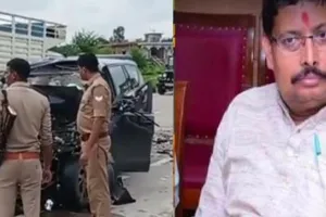 कालिदास संस्कृत विश्वविद्यालय के कुलपति और उनकी पत्नी की हादसे में मौत, मऊ के दोहरीघाट में ट्रेलर से टकराई कार