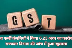 सात फर्जी कंपनियों ने किया 6.23 अरब का कारोबार, राज्यकर विभाग की जांच में हुआ खुलासा, कहां चल रही ये कंपनियां किसी को पता ही नहीं