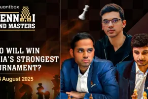 क्वांटबॉक्स चेन्नई ग्रैंडमास्टर्स छह अगस्त से, जीत के लिए उतरेंगे 19 ग्रैंडमास्टर्स 