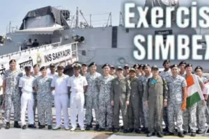 भारत-सिंगापुर की नौसेनाओं ने किया समुद्री द्विपक्षीय अभ्यास Simbex