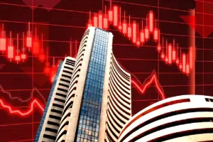 बैंकिंग, FMCG शेयरों में बिकवाली के चलते शेयर बाजार में गिरावट, प्रमुख सूचकांक लाल निशान पर बंद