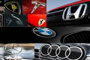 इतिहास और विकास के मील : पत्थर जैसे कारों के लोगो 