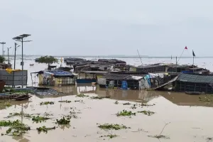 Amroha : तिगरी गंगा में एक लाख 46 हजार 216 क्यूसेक छोड़ा पानी