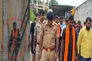 बाराबंकी: टंकी पर चढ़े भाजपा सभासद, विकास कार्यों में अनियमितता का आरोप