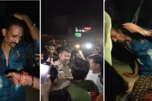 UP : चोर का मचा शोर...भीड़ के हाथ लगा युवक तो कर दी पिटाई, पुलिस से भी नोकझोंक
