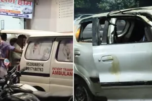 अमरोहा: रक्षाबंधन मनाकर लौट रहा था परिवार...खंभे से टकराई कार, बच्ची समेत दो की मौत