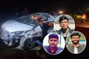 बदायूं में दर्दनाक सड़क हादसा ! बर्थडे मनाकर घर लौट रहे तीन दोस्तों की सड़क हादसे में मौत-चौथे की हालत गंभीर 