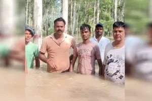 मुरादाबाद: 20 घंटे पेड़ पर बैठकर बचाई जान...मामा घर जाने निकला लेकिन बाढ़ में बह गया था 