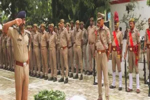 मुरादाबाद: 28 घंटे बाद नदी से बरामद हुआ सिपाही का शव, पुलिस लाइन में दी गई सलामी 