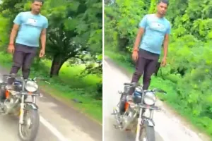 Bareilly : बुलेट पर स्टंटबाजी का उतरा नशा...एसपी ट्रैफिक ने पकड़ा तो FIR दर्ज