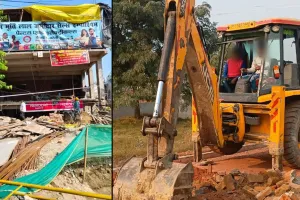 बरेली : बीडीए ने दो अवैध कॉलोनी का निर्माण किया ध्वस्त