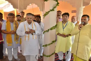 बाराबंकी: भगवान लक्ष्मी नारायण मंदिर का हुआ भव्य लोकार्पण, होसबोले ने कहा- मंदिर केवल उपासना नहीं, सांस्कृतिक चेतना का केंद्र