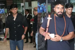 ऑस्ट्रेलिया के खिलाफ मुकाबले जीतने कानपुर पहुंची भारतीय क्रिकेट टीम, हुआ शानदार स्वागत