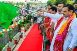 जयपुर में सीएम भजनलाल ने नमो युवा रन मैराथन को दिखाई हरी झंडी... कहा- सरकार स्वस्थ, समृद्ध और नशामुक्त  बनाने के लिए प्रतिबद्ध 