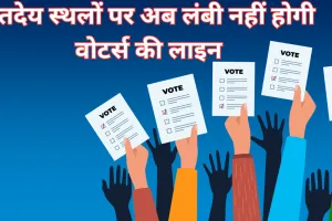 मतदेय स्थलों पर अब लंबी नहीं होगी वोटर्स की लाइन, हर polling place पर 1500 मतदाताओं के मानक को कम कर 1200 किया
