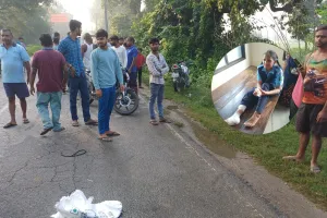 बाइक सवार शराब तस्कर की टक्कर से स्कूली छात्रा घायल...ग्रामीणों ने जताया विरोध, आरोपी की तलाश जारी  