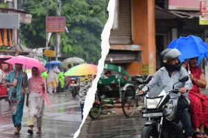 बाराबंकी में बारिश से लुढ़का पारा...उमस से निजात, किसान आमजन निहाल 