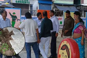 पीलीभीत:  रामस्वरूप पार्क के सौंदर्यीकरण में गोलमाल, सभासद भड़के तो दौड़े पालिका के अधिकारी