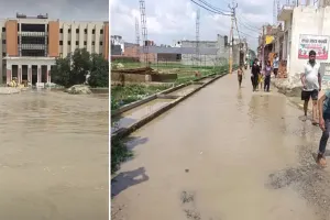 शाहजहांपुर में बाढ़ से हाहाकार: नेशनल हाईवे के ऊपर से बहने लगी नदी की धार, पानी से घिरे 45 गांव 