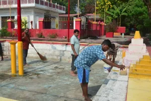 बरेली : छठ पूजा के लिए पक्के घाटों की सफाई शुरू