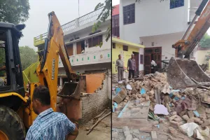 बरेली : छावनी परिषद में अवैध कब्जों पर फिर चला बुलडोजर