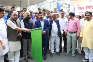 रामपुर : देश की एकता अखंडता के लिए रन फॉर यूनिटी में दौड़े रामपुरवासी