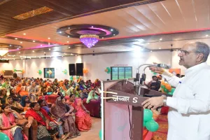 आजमगढ़ : UP भाजपा अध्यक्ष का दावा- बिहार में बनेगी NDA सरकार