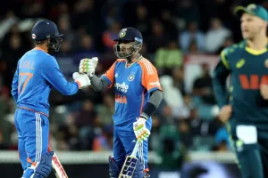 भारत बनाम ऑस्ट्रेलिया मुकाबला चढ़ा बारिश की भेंट, 19 रन बनाकर अभिषेक शर्मा हुए आउट