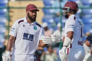 IND VS WI: कैंपबेल ने जड़ा सैकड़ा, होप शतक के करीब, वेस्टइंडीज के तीन विकेट पर 252 रन 