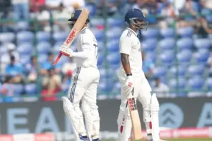 IND VS WI: टेस्ट मैच में दूसरे दिन शुभमन गिल ने संभाला मोर्चा, भारत के दूसरे दिन लंच तक चार विकेट पर 427 रन 