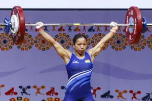 मीराबाई चानू ने विश्व चैंपियनशिप में जीता रजत पदक, उठाया 199 किलो वजन